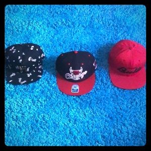 Snap/strapback BUNDLE - 3 hats for one purchase!!!